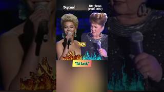Beyoncé vs Etta James &quot;At last&quot; #beautiful #song #music #vs