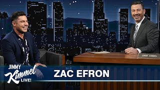 Zac Efron on Crocodile Catching in Papua New Guinea, Playing a Dad & Prank at UFC Match