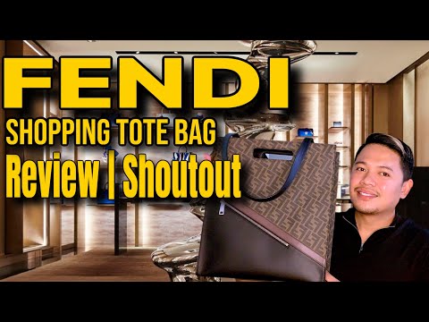 FENDI SHOPPING TOTE BAG | REVIEW | SHOUTOUT