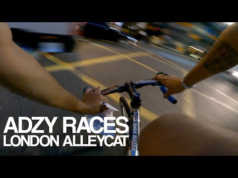 Adzy Risks it ALL - Alleycat Super Series 8 - Fixed Gear London