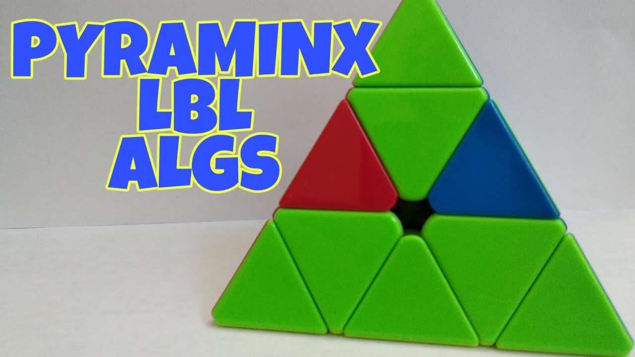 Layer By Layer Method Last Layer Algorithms (Pyraminx)