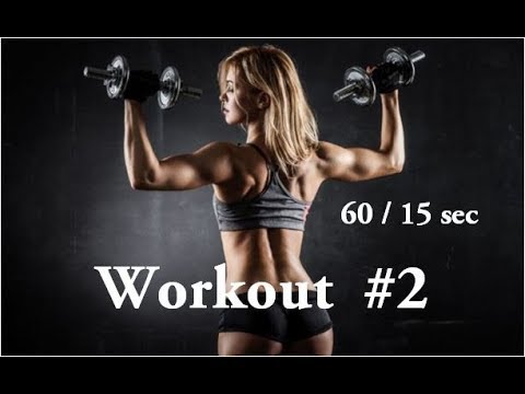 1 minute Workout Music 60 sec / 15 sec #2