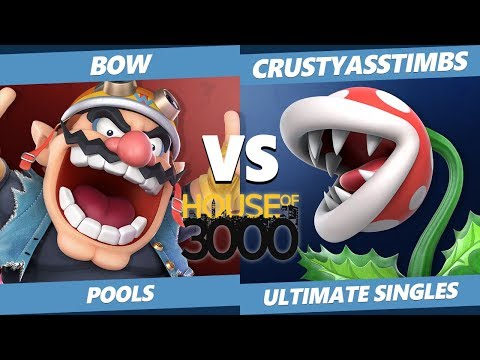 Xeno 201 Pools - BOW (Wario, Wolf) Vs. CrustAssTimbs (Piranha Plant) Smash Ultimate - SSBU