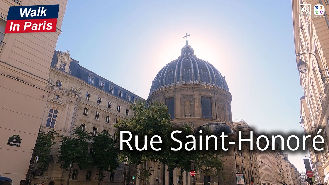 Watch video Walk In Paris 142: Rue Saint Honoré, Paris, France Walk In Paris 142: Rue Saint Honoré, Paris, France