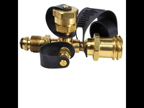 Installing An External Propane Tank Adapter