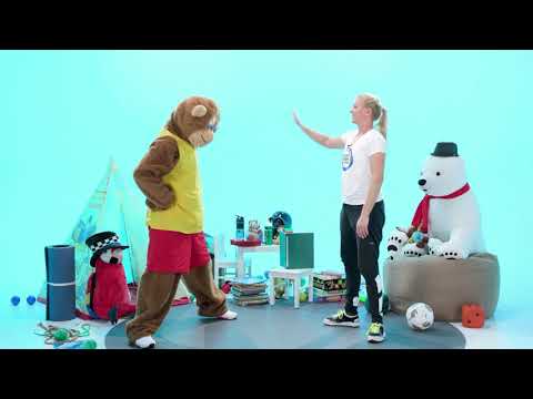 Taffis Turnstunde - Urlaubsgeschichte Kinderturn-Stunde für zuhause mit Taffi und Singa Gätgens