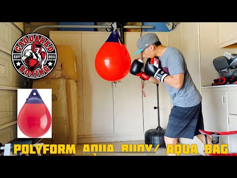 How to Make Your Own Aqua Punching Bag for CHEAP- POLYFORM WATER BUOY, SAME BAG BUT CHEAPER!