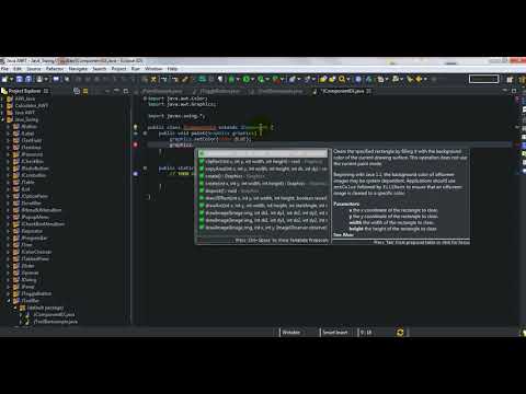 29 Jcomponent Java Swing Tutorial Without Voice