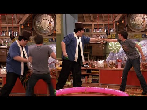 Drake & Josh - Drake & Josh Tempt Each-Other & Drake Caves-In First