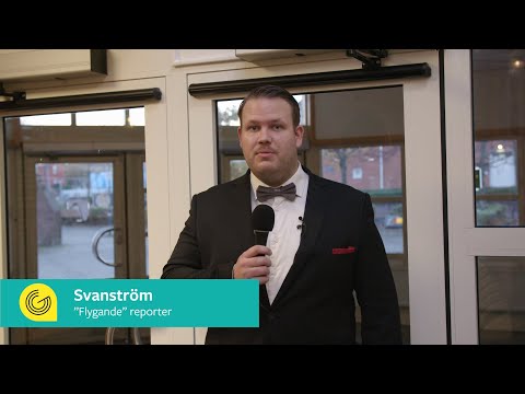 Flygande reporter Svanström på Jenny Nyströmskolan
