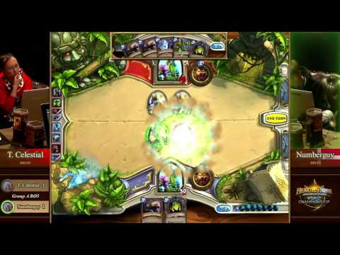 Tiddler Celestial vs. Numberguy - Group A - Match 2 - Hearthstone World Championship 2014