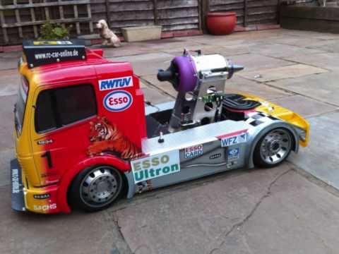 FG 1:5 Scale Mercedes Model Jet Truck - P80 Jetcat Turbine -  Part 2