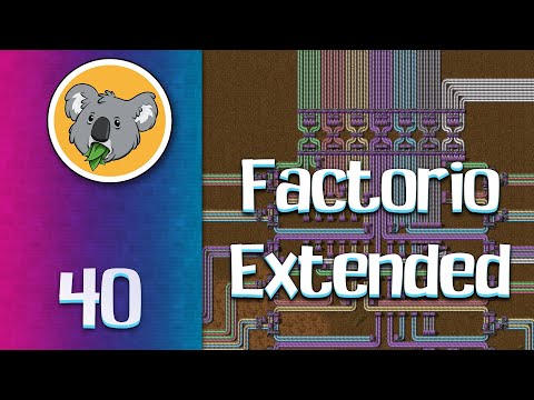 Factorio Extended Megabase #40 - Modded Factorio Gameplay