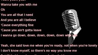 Russ - I Wanna Go Down With You (lyrics)