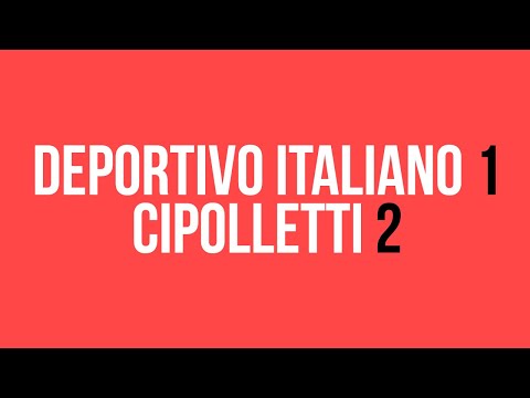 Nacional B 1987/1988 - Fecha 18: Deportivo Italiano 1 - 2 Cipolletti