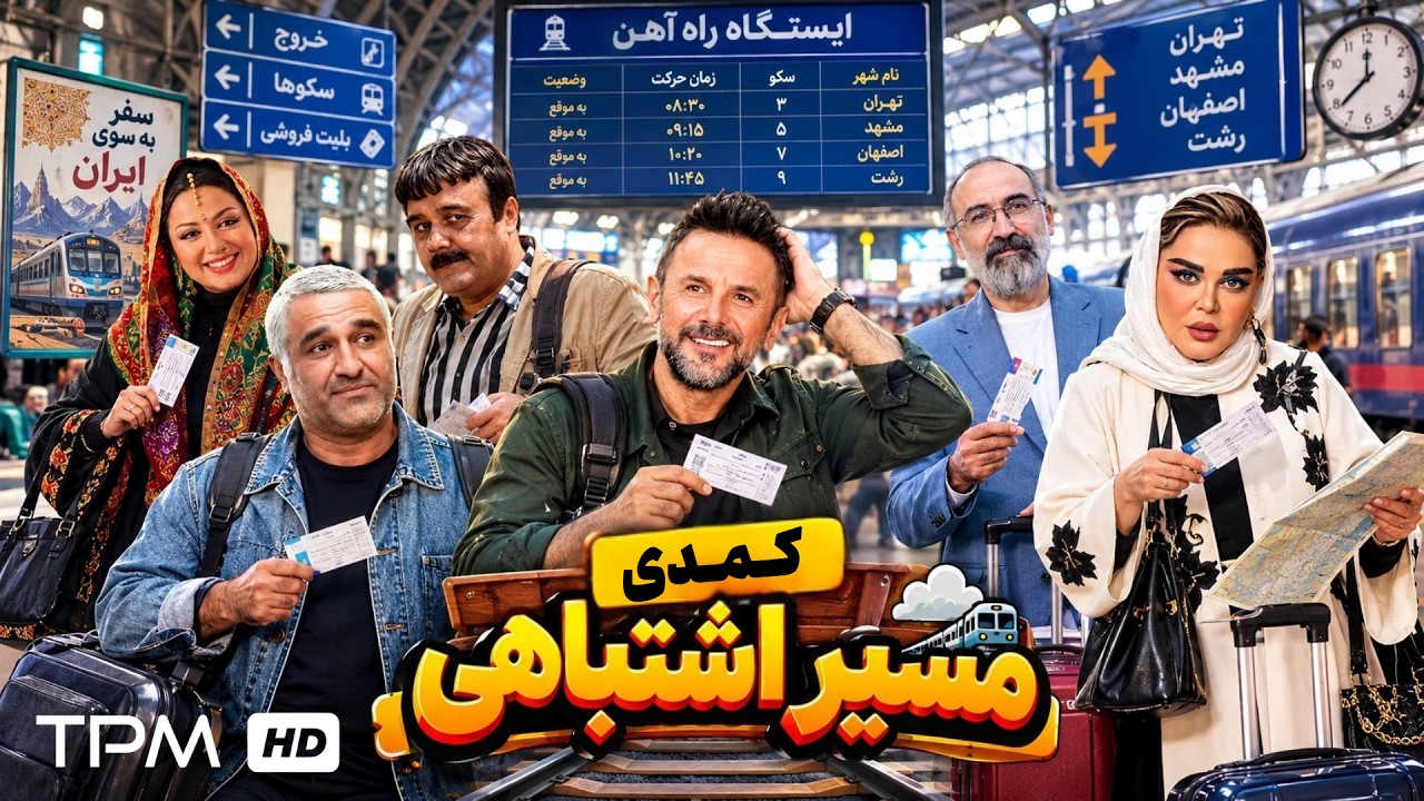 مسیر اشتباه  سفری غیرمنتظره در کمدی سینمای ایران🤩