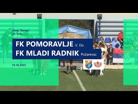 FK Pomoravlje Vlaški - 2:0 - FK Mladi Radnik Požarevac / 10. kolo