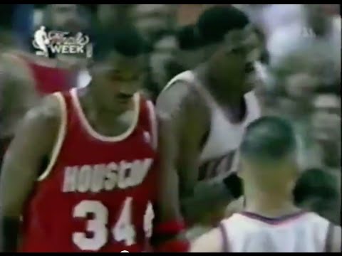 Hakeem shuts down Ewing - 1994 Finals Game 4
