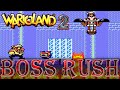 Wario Land 2 Boss Rush All Boss Fights No Fails