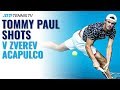 Tommy Paul Great Shots In Win vs Zverev | Acapulco 2020 Highlights