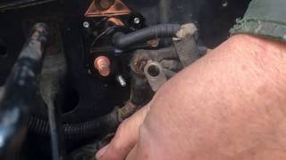 How to change starter solenoid relay on a Ford | EASY FIX