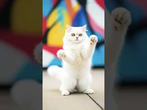 cat #funny #video dance 👍👍😘😘 #cartoon
