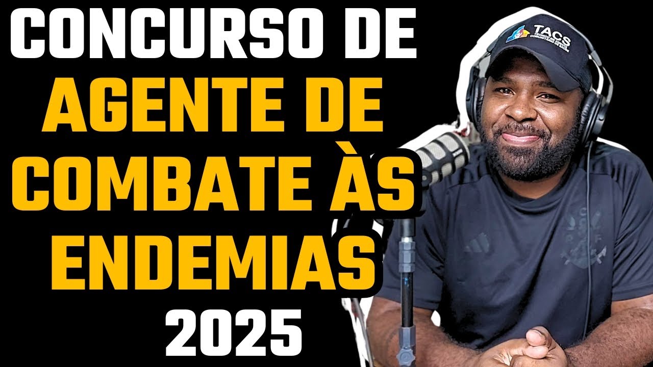 Agente de Combate às Endemias (Aula Completa) Concurso de Agente de Saúde 2025