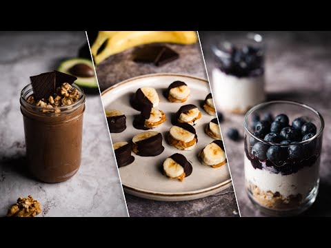3 postres saludables y fáciles de hacer