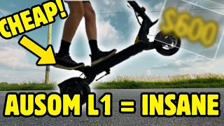 This $600 Electric Scooter Will BLOW Your Mind – Ausom L1 Review! I Was SHOCKED!