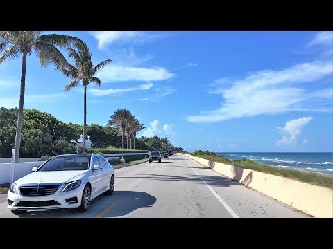 Palm Beach 4K - Mar-a-Lago Drive - USA