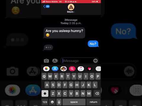 Scary txt message story