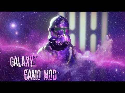 Space Galaxy Camo Mod by HumanKeyboard | Star Wars Battlefront 2