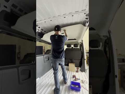 60 second Upfitting process on this Ram 3500 Promaster #fabrication #vanlife #mechanic