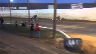 preview picture of video 'Port Royal Speedway 410 Sprint Car Highlights 04-11-15'