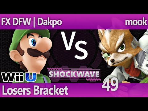 SW 49 Smash 4 - FX DFW | Dakpo (Luigi) vs mook (Fox) - Losers Bracket