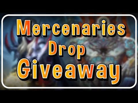 🎁GIVEAWAY🎁 + BIG Merc drop and excess coin fix!! | Hearthstone Mercenaries |