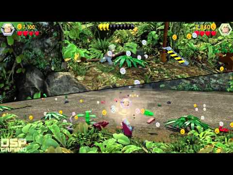 LEGO Jurassic World Co-op pt14 - Oh Boy, Jurassic Park 3 Starts! (GROAN)