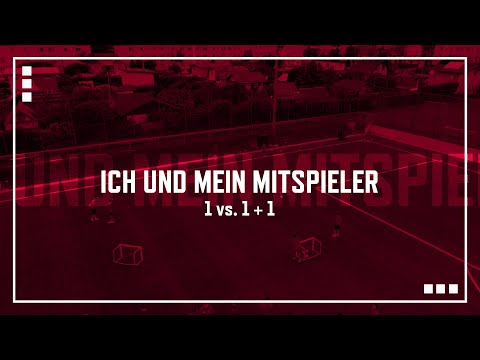 1 vs. 1 + 1 - Ich und mein Mitspieler - TWL Elektra #GemeinsamKINDERFUSSBALL