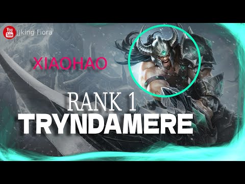 🔴 Xiaohao Tryndamere vs Poppy - Rank 1 Tryndamere Guide