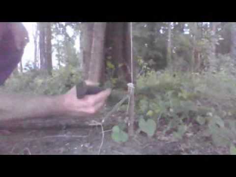 Figure 4 spring snare (weighted in this case)