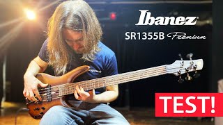 Video thumbnail for Ibanez SR1355B Premium [TEST/REVIEW] by uptone.pl