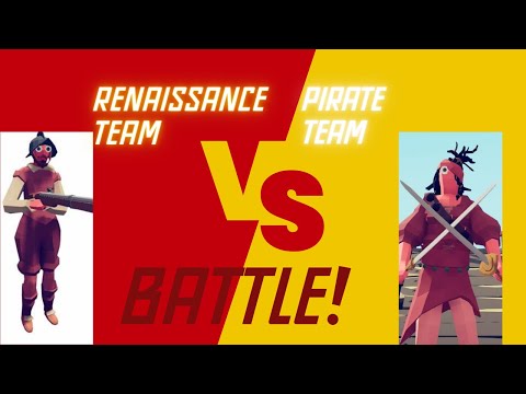 Pirate team VS Renaissance team