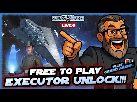 Free to Play Executor Unlock!!!  Plus SWGOH Grand Arena with your Star Wars Dad!