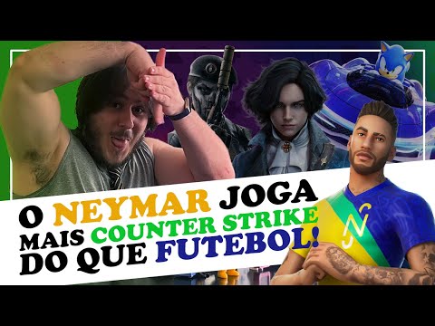 Neymar joga mais CS do que futebol!