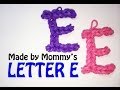 Loom Band Letter E Charm Without the Rainbow ...