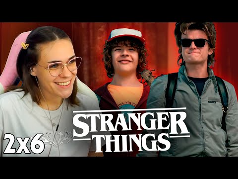el DUO de STEVE y DUSTIN 😮STRANGER THINGS 2x6 REACCION