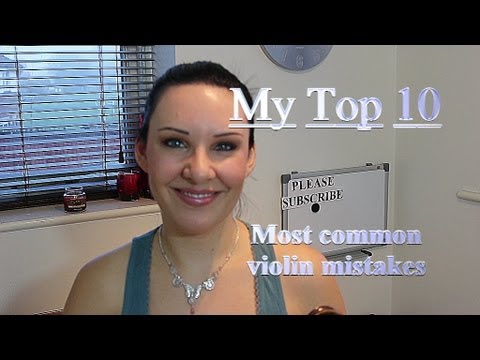 Top 10 Most Common VIOLIN Mistakes!