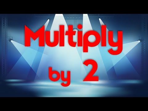 Multiply by 2 | Learn Multiplication | Multiply By Music | Jack Hartmann