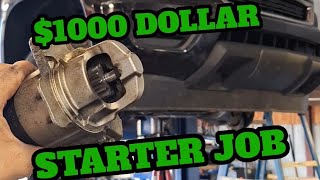 2017 Chevy Colorado Starter Replacement. 3.6L (Not DIY)