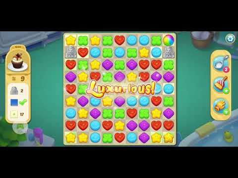 행복의저택/Matchington mansion Level 1644 Win Boosters(Spoon*3)/Puzzle/Matchington/mansion